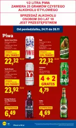 Gazetka promocyjna Lidl - GAZETKA - Gazetka - ważna od 26.11 do 26.11.2025 - strona 50 - produkty: Piwa, Gra, Heineken, Tyskie