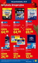 Gazetka promocyjna Lidl - GAZETKA - Gazetka - ważna od 26.11 do 26.11.2025 - strona 61 - produkty: Sól, Finish, Tablet, Zmywarki, Tabletki do zmywarki