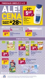 Gazetka promocyjna Aldi - Gazetka - ważna od 04.12 do 04.12.2021 - strona 22 - produkty: HiPP, Ryż, Mus, Mleczko do ciała, BoboVita, Tera, Mleczko, Tonik, Chusteczki, Danie dla dzieci, Dzieci, Baton, Bio Batonik, Olej, Fa