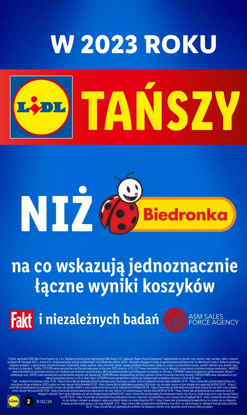 Gazetka promocyjna Lidl - GAZETKA - ważna 11.01 do 13.01.2024 - strona 2 - produkty: Dron, Fa, Gra, Ketchup, Kosz, Lack, Majonez, Mięso, Napoje, Olej, Piec, Por, Top