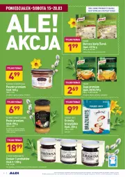 Gazetka promocyjna Aldi - ALE! CENA - Gazetka - ważna od 20.03 do 20.03.2021 - strona 16 - produkty: Warzywa, Mus, Kuchnia Staropolska, Borówka, Zupa, Borówka brusznica, Kuchnia, Pasztet, Ricotta, Stół, Królik, Tera, Pesto, Grill, Pomidory, Knorr, Fa