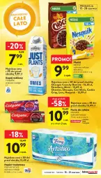 Gazetka promocyjna Intermarche - Gazetka Intermarche - Gazetka - ważna od 21.06 do 21.06.2023 - strona 13 - produkty: Cheerios, Papier, Napój roślinny, Pasta do zębów, Papier toaletowy, Lion, Tymbark, Foxy, Cini Minis, Colgate, Napój, Brownie, Nestlé, LG