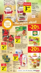 Gazetka promocyjna Intermarche - Gazetka Intermarche - Gazetka - ważna od 21.06 do 21.06.2023 - strona 31 - produkty: Piec, Makaron, Sos, Mus, Sos grzybowy, Zupa, Pasztet, Szal, Kosz, Mąka, Olma, Knorr