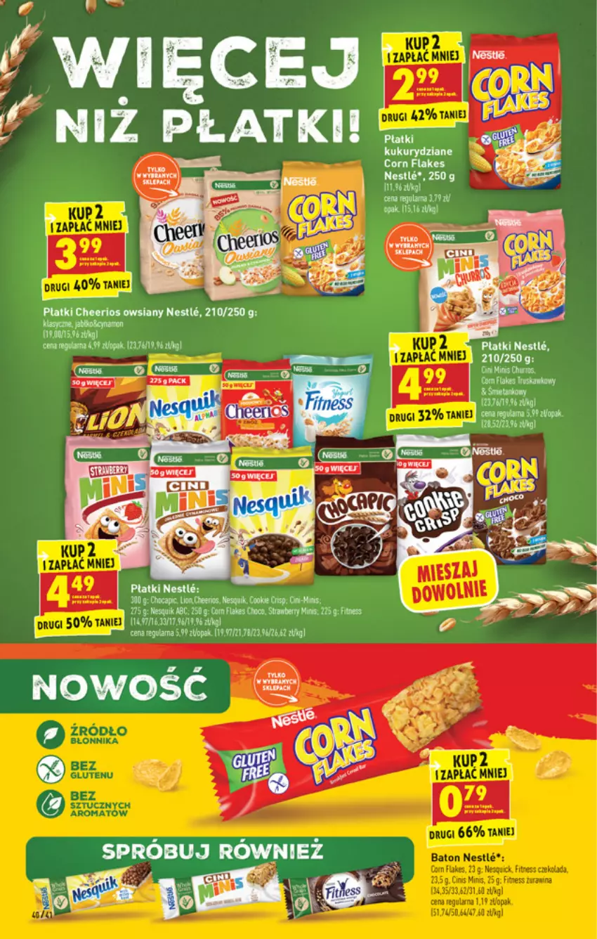 Gazetka promocyjna Biedronka - W tym tygodniu - ważna 04.10 do 09.10.2021 - strona 40 - produkty: Cheerios, Corn flakes