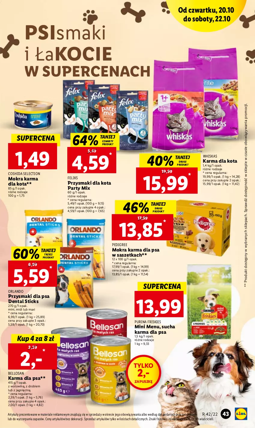 Gazetka promocyjna Lidl - GAZETKA - ważna 20.10 do 22.10.2022 - strona 46 - produkty: Koc