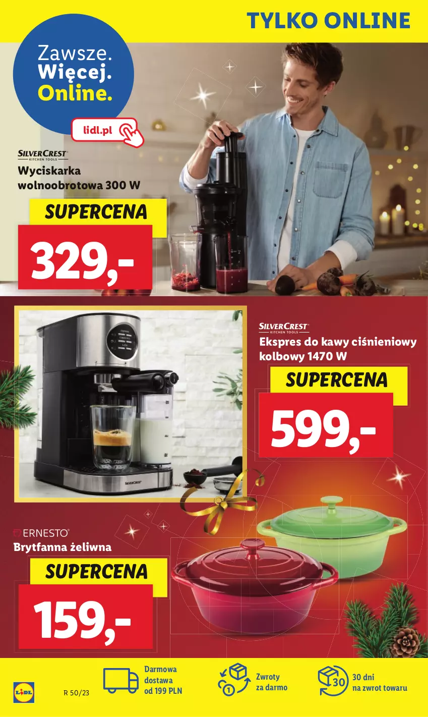 Gazetka promocyjna Lidl - GAZETKA - ważna 11.12 do 17.12.2023 - strona 14 - produkty: Fa, Wyciskarka, Wyciskarka wolnoobrotowa