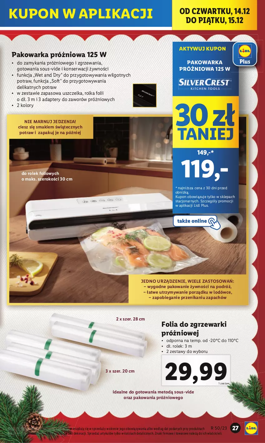 Gazetka promocyjna Lidl - GAZETKA - ważna 11.12 do 17.12.2023 - strona 31 - produkty: Bieganie, Kuchnia, LG, Por, Ser, Warka