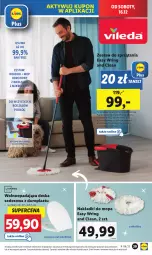 Gazetka promocyjna Lidl - GAZETKA - Gazetka - ważna od 17.12 do 17.12.2023 - strona 43 - produkty: Mop, Deska sedesowa, Wiadro