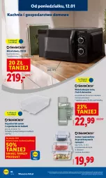 Gazetka promocyjna Lidl - GAZETKA - Gazetka - ważna od 17.01 do 17.01.2026 - strona 10 - produkty: Kuchnia, Organizer, Pojemnik, Tarka, Fa