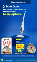 Gazetka promocyjna Lidl - GAZETKA - Gazetka - ważna od 17.01 do 17.01.2026 - strona 14 - produkty: Silvercrest, Grzejnik, Odkurzacz, Mop, Gra, Odkurzacze, Mop parowy, Monitor
