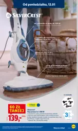 Gazetka promocyjna Lidl - GAZETKA - Gazetka - ważna od 17.01 do 17.01.2026 - strona 15 - produkty: Silvercrest, Mop, Mop parowy, Pojemnik, Narożnik, Dywan