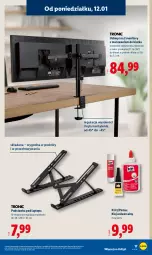 Gazetka promocyjna Lidl - GAZETKA - Gazetka - ważna od 17.01 do 17.01.2026 - strona 19 - produkty: Top, Sok, Klej, Biurka, Monitor