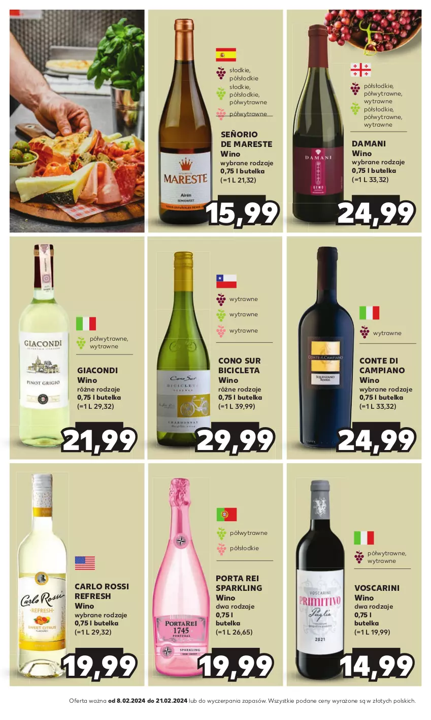 Gazetka promocyjna Kaufland - Barek Kauflandu - ważna 08.02 do 21.02.2024 - strona 10 - produkty: BIC, Carlo Rossi, Por, Wino