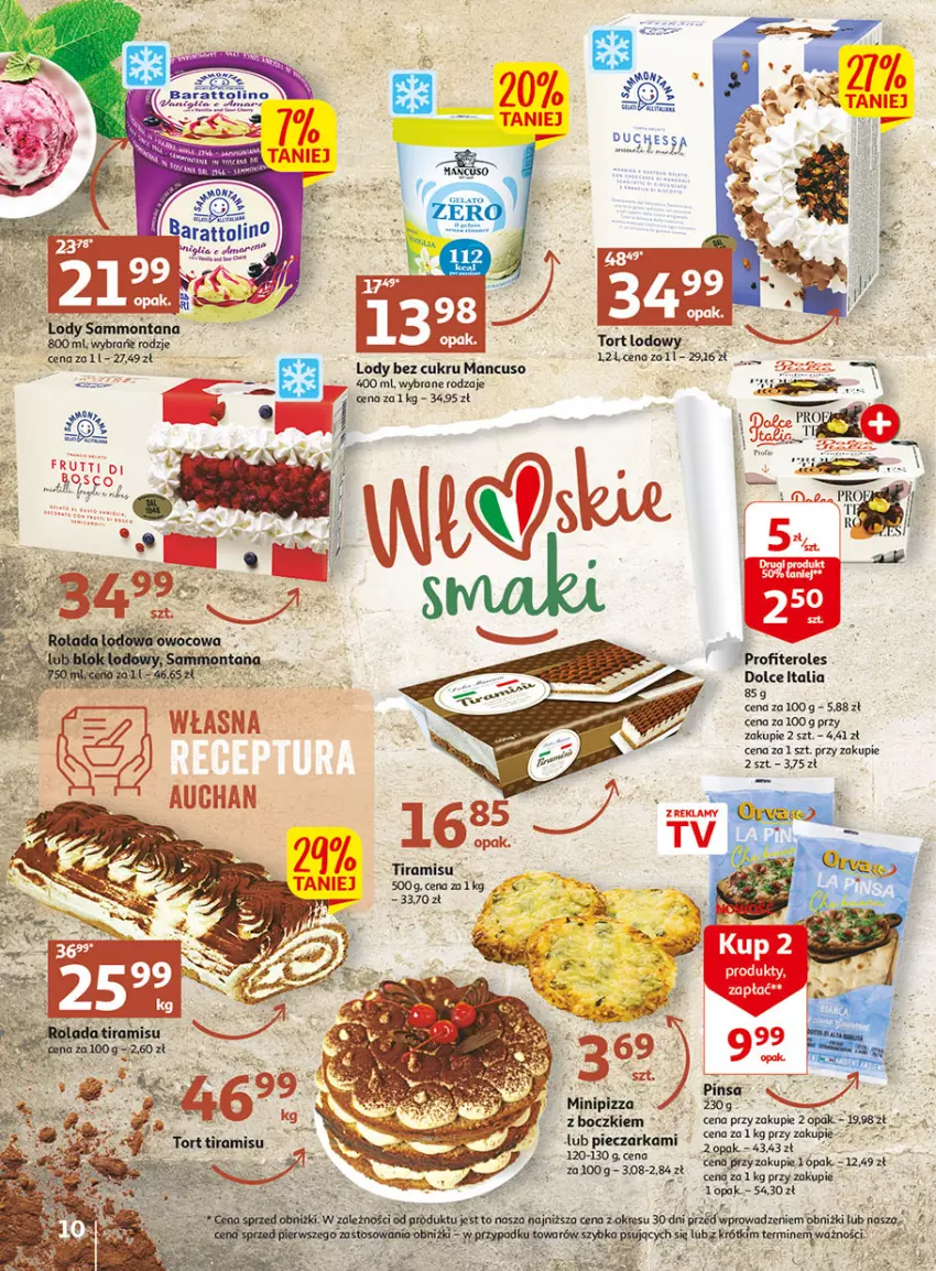 Gazetka promocyjna Auchan - Gazetka Wielkie majowe odkrycia cenowe część #2 Hipermarket Auchan - ważna 04.05 do 10.05.2023 - strona 10 - produkty: Fa, Lody