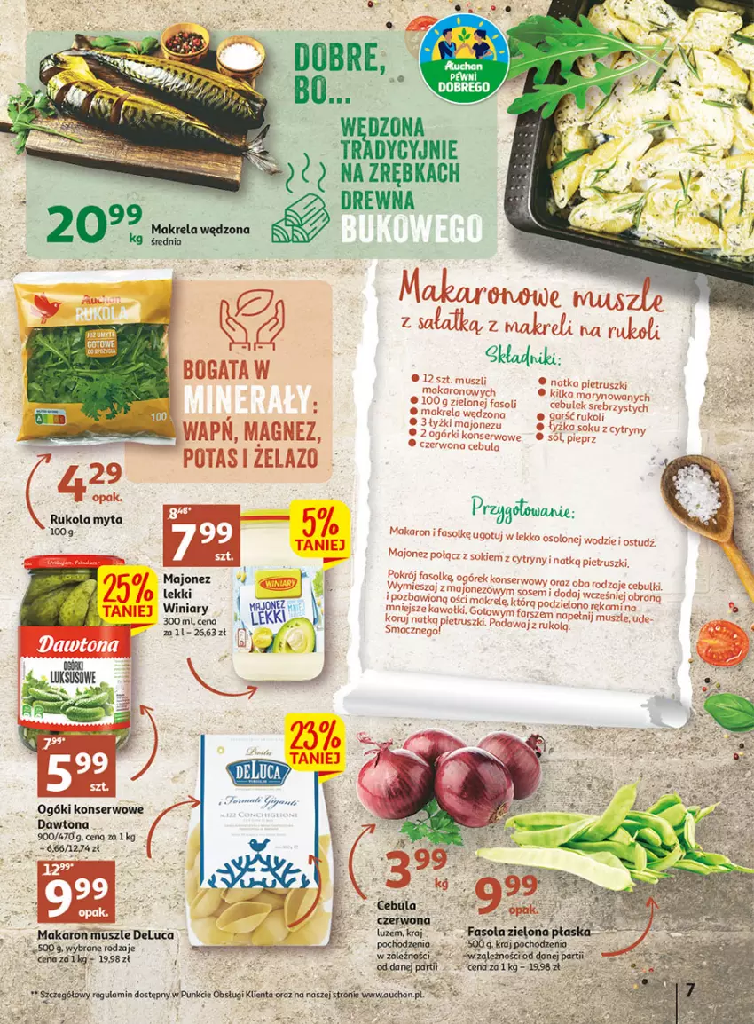 Gazetka promocyjna Auchan - Gazetka Wielkie majowe odkrycia cenowe część #2 Hipermarket Auchan - ważna 04.05 do 10.05.2023 - strona 7 - produkty: Dawtona, Majonez, Ser