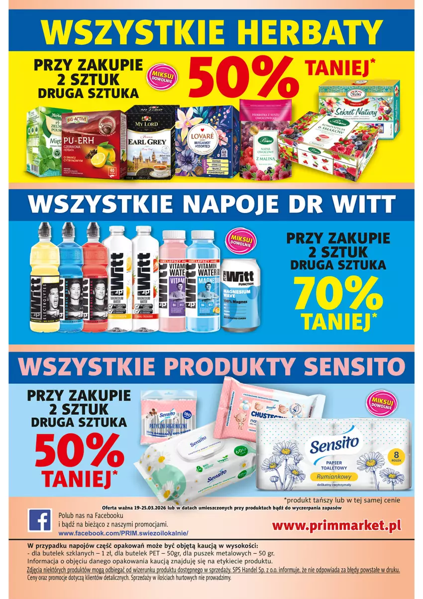 Gazetka promocyjna Prim Market - ważna 19.03 do 25.03.2026 - strona 26 - produkty: Fa, Sok