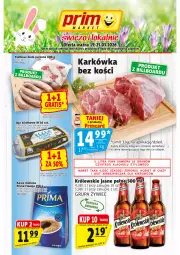 Gazetka promocyjna Prim Market - Gazetka - ważna od 25.03 do 25.03.2026 - strona 1 - produkty: Piwa, Piec, Gra, Królewski, Jaja, Kawa mielona, Kawa, Jacobs, Olej, Kiełbasa