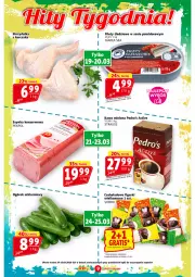Gazetka promocyjna Prim Market - Gazetka - ważna od 25.03 do 25.03.2026 - strona 9 - produkty: Kurczak, Sos, Ser, Por, Pekpol, Kawa mielona, Kawa, Szynka