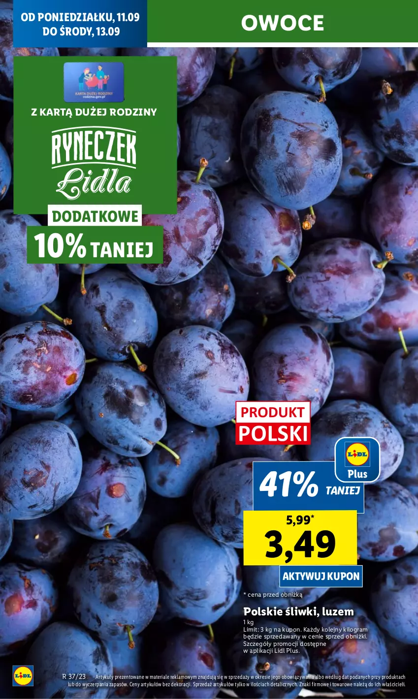 Gazetka promocyjna Lidl - GAZETKA - ważna 11.09 do 13.09.2023 - strona 16 - produkty: Chleb, Gra, Olej, Owoce, Ser