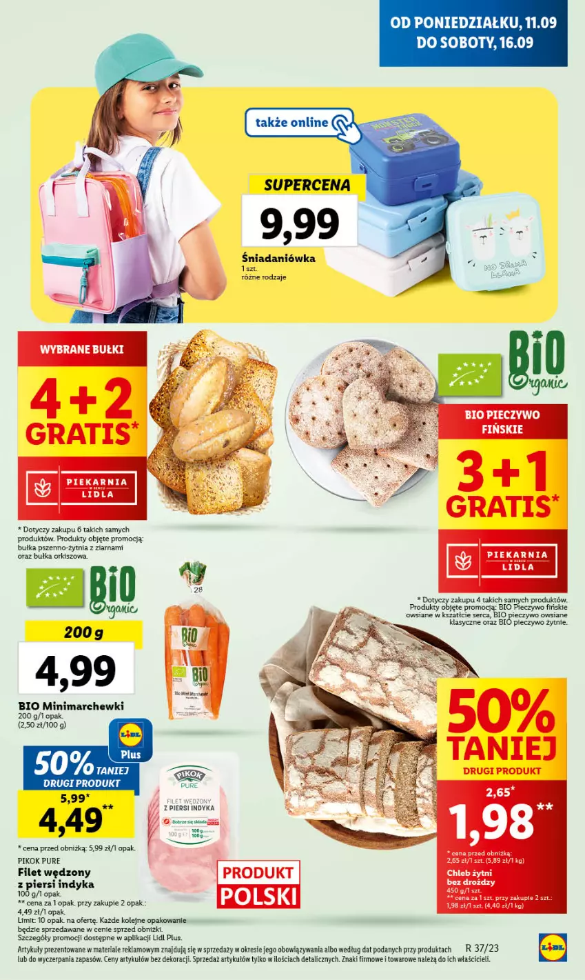 Gazetka promocyjna Lidl - GAZETKA - ważna 11.09 do 13.09.2023 - strona 21 - produkty: Bułka, Gra, Olej, Piec, Pieczywo, PIKOK, Pur, Ser