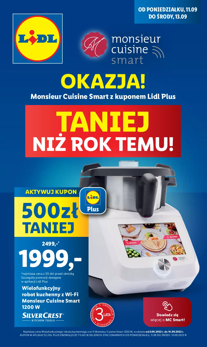 Gazetka promocyjna Lidl - GAZETKA - ważna 11.09 do 13.09.2023 - strona 3 - produkty: Robot