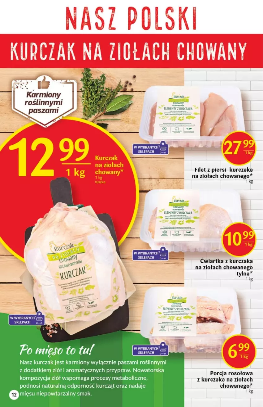 Gazetka promocyjna Delikatesy Centrum - Gazetka DC23 - ważna 15.06 do 22.06.2022 - strona 12 - produkty: Filet z piersi kurczaka, Karmi, Kurczak, Por