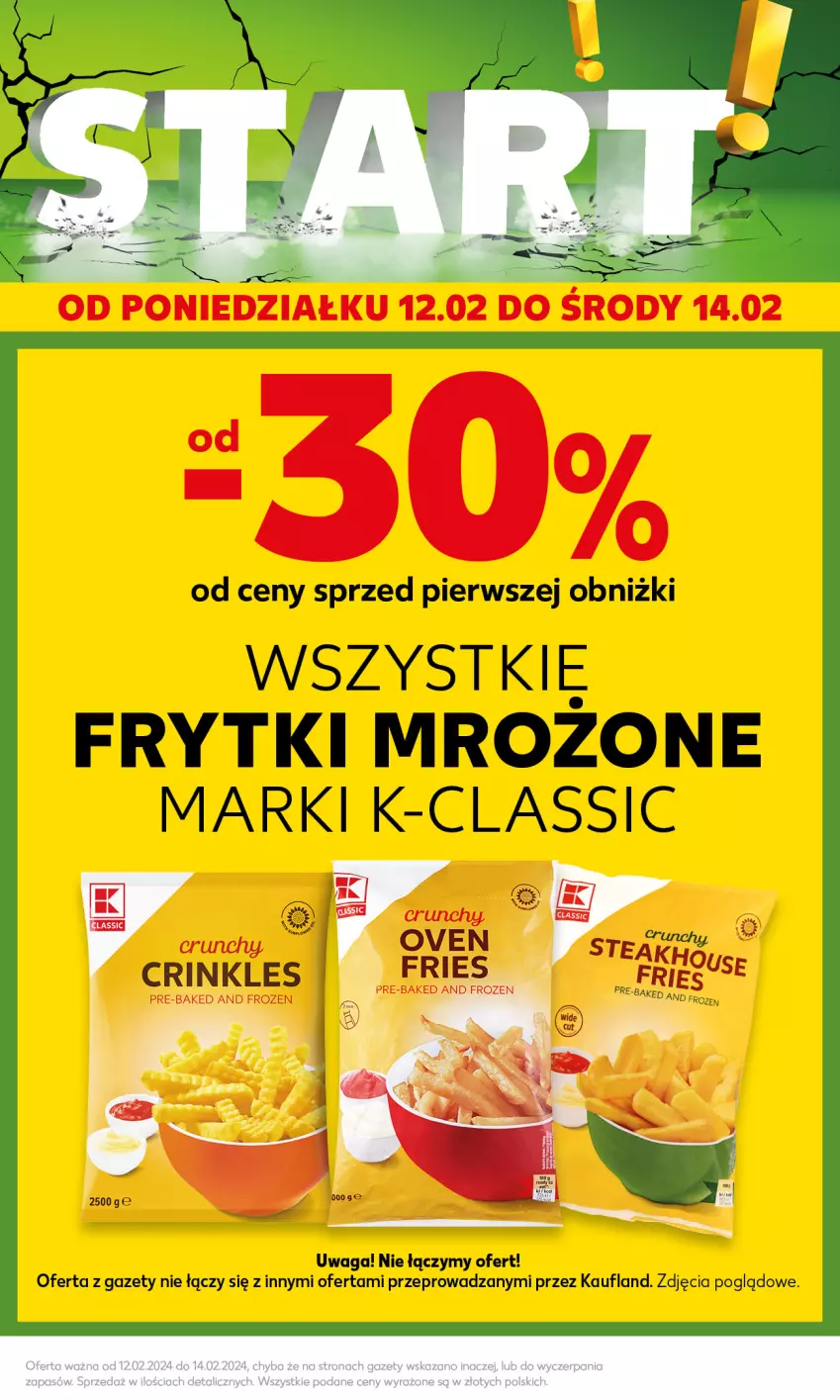 Gazetka promocyjna Kaufland - Mocny Start - ważna 12.02 do 14.02.2024 - strona 5 - produkty: Frozen, Frytki, Waga