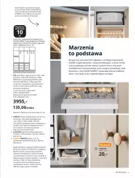 Gazetka promocyjna Ikea - Szafy - Gazetka - ważna od 31.07 do 31.07.2021 - strona 5 - produkty: Piec, Oświetlenie regałowe, Ubrania, Por, Pax, Papier, Pościel, Cynk, Pojemnik, Uchwyty, Tran, Dres, Regał, Pojemnik na ubrania, Półka, Szafa, Fanta, Drzwi, Mięta, Dźwig, Fa