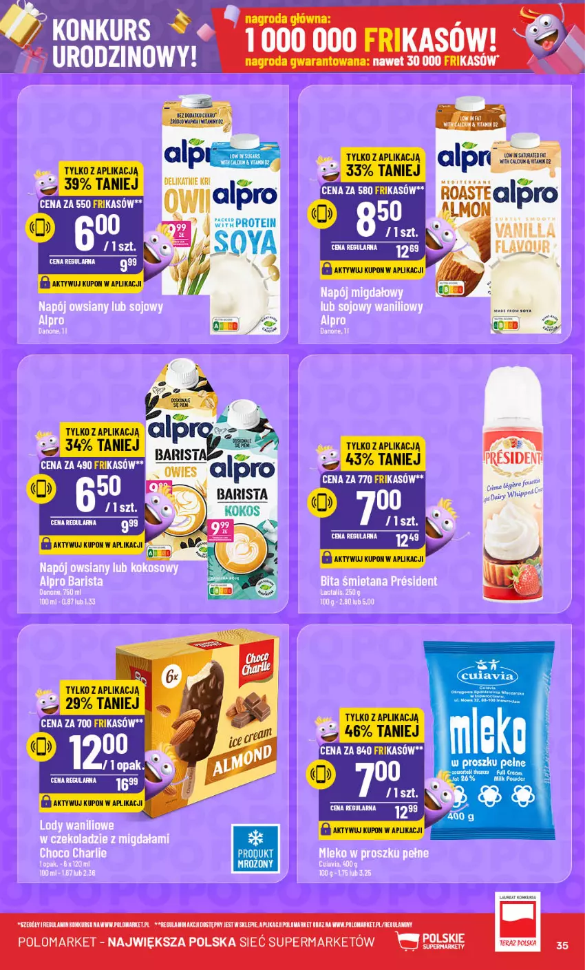 Gazetka promocyjna PoloMarket - Gazetka pomocyjna - ważna 09.10 do 15.10.2024 - strona 35 - produkty: Alpro, Kokos, LG