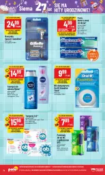 Gazetka promocyjna PoloMarket - Gazetka pomocyjna - Gazetka - ważna od 15.10 do 15.10.2024 - strona 74 - produkty: BIC, Oral B, Tampony, Nić dentystyczna, Szynka, Szampon, Maszynka, Blend-a-Med, Nivea