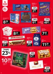 Gazetka promocyjna Selgros - Oferta spożywcza - Gazetka - ważna od 16.02 do 16.02.2022 - strona 14 - produkty: Toblerone, Ser, Raffaello, Mleczko, Czekolada, Ptasie mleczko, Toffifee, Merci, Milka, Baryłki, Mieszanka wedlowska, Fa