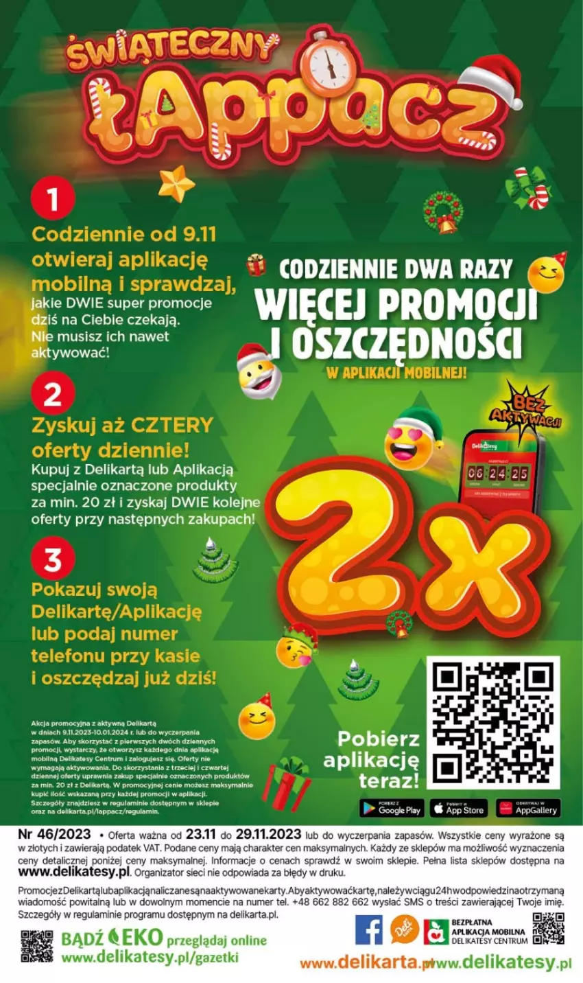 Gazetka promocyjna Delikatesy Centrum - Gazetka DC46 czw-sr - ważna 23.11 do 29.11.2023 - strona 54 - produkty: Gra, Mobil, Mus, Olej, Rum, Tera