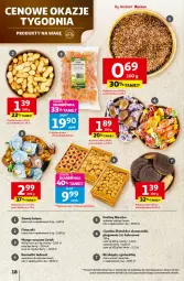 Gazetka promocyjna Auchan - Gazetka Wielkie przeboje cenowe Hipermarket Auchan - Gazetka - ważna od 22.10 do 22.10.2025 - strona 18 - produkty: Ciastka, Praliny, Stek, Mango suszone, Gala, Mango, Biszkopty, Kokos