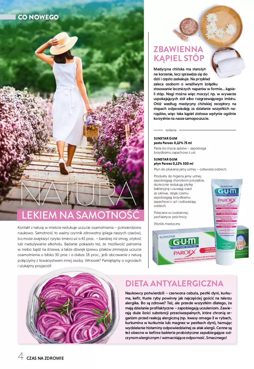 Gazetka promocyjna Ziko - Gazetka Ziko Dermo - ważna 11.04 do 31.08.2022 - strona 4 - produkty: Cebula, Imbir, Kefir, Kurkuma, Magnez, Mięta, Mop, Omega-3, Pestki dyni, Płyn do płukania, Płyn do płukania jamy ustnej, Por, Ryba, Talerz, Top, Zdrowie, Znicz