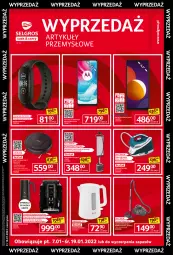 Gazetka promocyjna Selgros - Katalog Wyprzedaż - Gazetka - ważna od 19.01 do 19.01.2022 - strona 1 - produkty: Odkurzacz, Top, Rum, Por, Mop, Gra, Motorola, Czajnik, Tran, Robot, Sport, Narożnik, Krups, Generator pary, Gala, Parownica, Smartfon, Fa