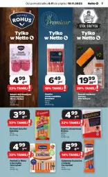 Gazetka promocyjna Netto - Artykuły spożywcze - Gazetka - ważna od 10.11 do 10.11.2023 - strona 7 - produkty: Kurczak, Krakus, Parówki sokoliki, Sok, Por, Salami, Sokołów, Parówki, Stół, Szynka, Tarczyński, Sport, Boczek, Kabanos