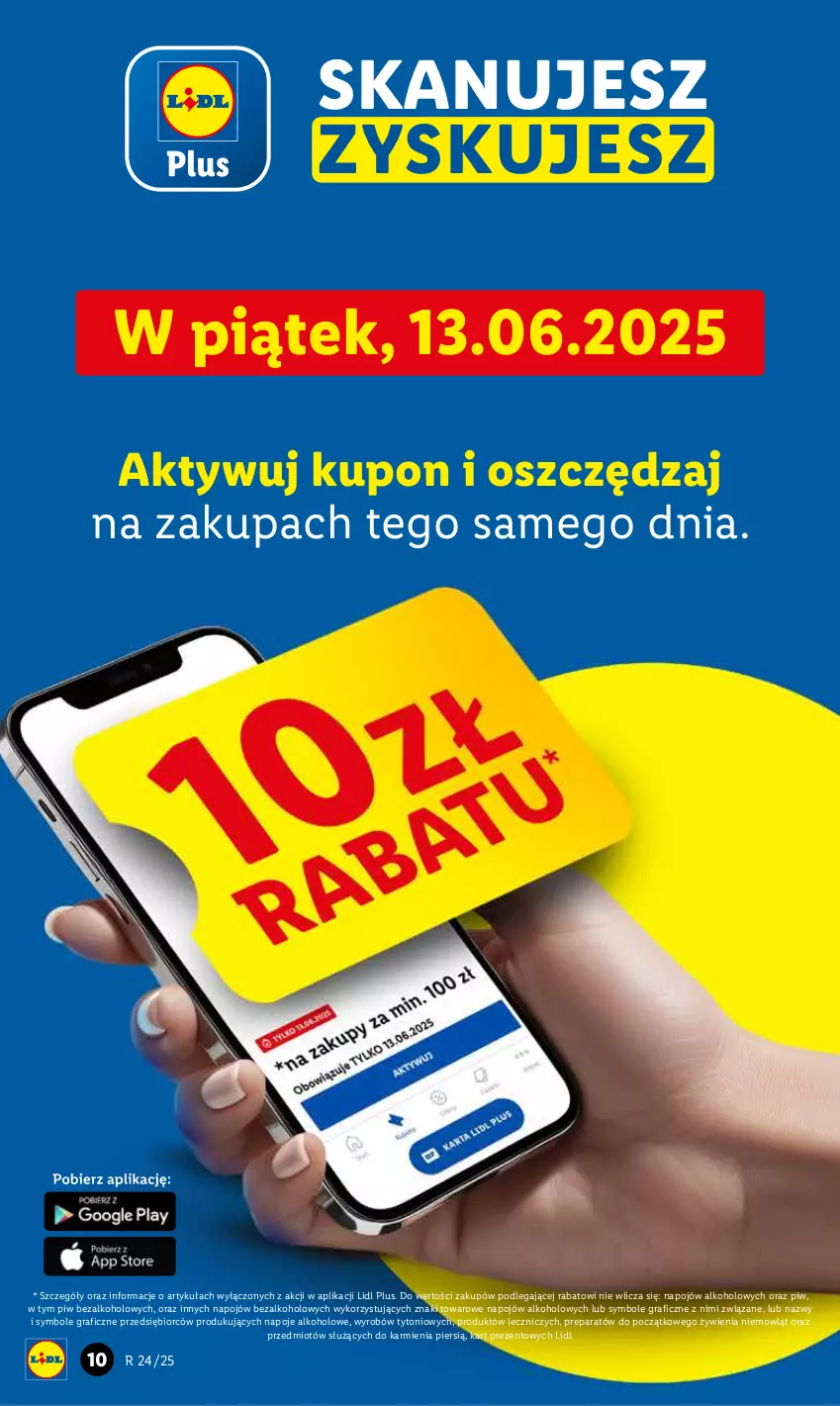 Gazetka promocyjna Lidl - GAZETKA - ważna 12.06 do 14.06.2025 - strona 10 - produkty: Gra, Karmi, Napoje, Znicz
