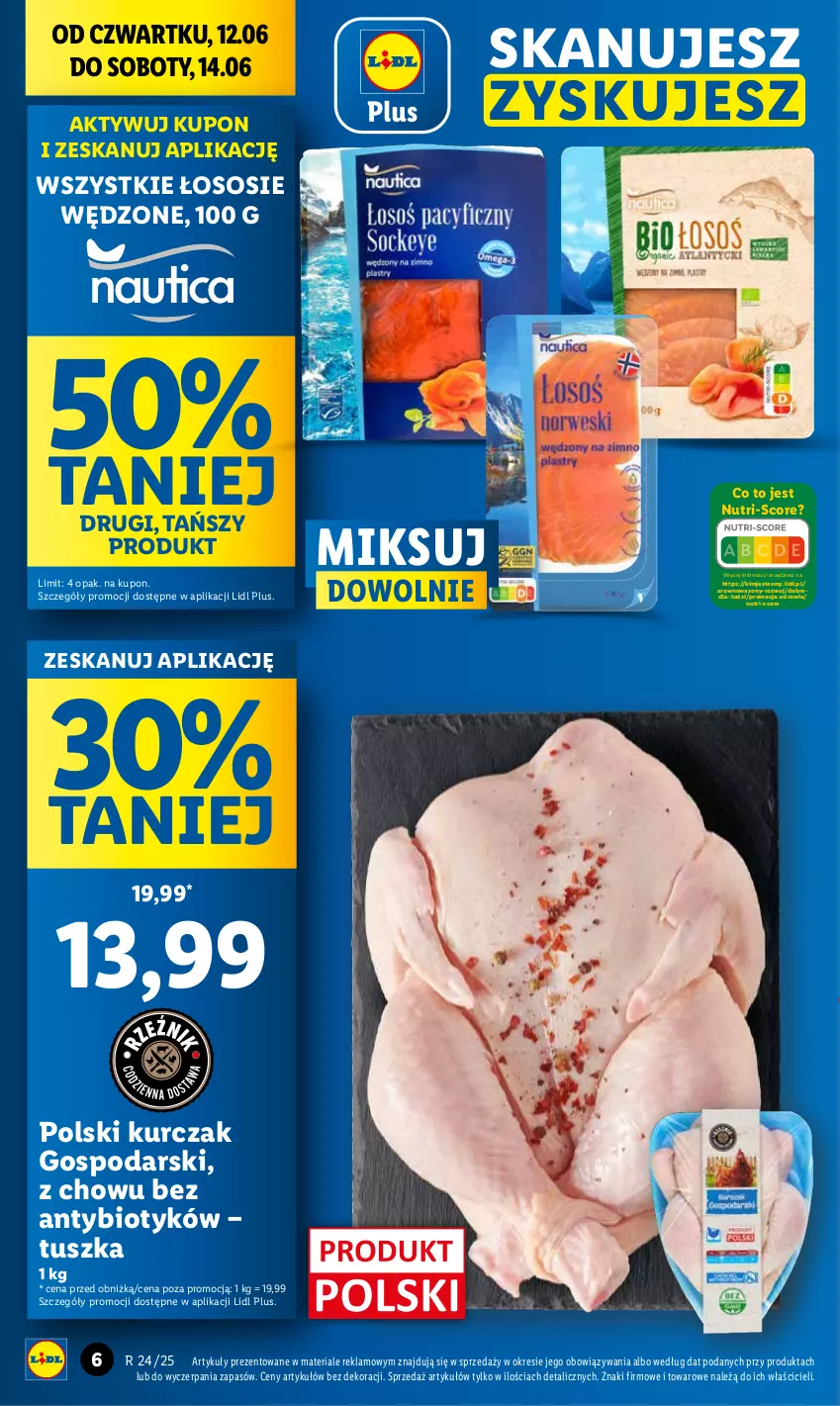 Gazetka promocyjna Lidl - GAZETKA - ważna 12.06 do 14.06.2025 - strona 6 - produkty: Kurczak, Sos, Tusz, Wazon