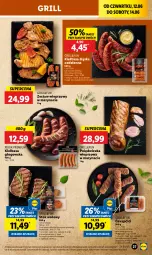 Gazetka promocyjna Lidl - GAZETKA - Gazetka - ważna od 14.06 do 14.06.2025 - strona 31 - produkty: Stek wołowy, Polędwiczka wieprzowa, Stek, PIKOK, Kiełbasa głogowska, Grill, Kiełbasa, Kiełbasa śląska