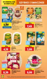 Gazetka promocyjna Lidl - GAZETKA - Gazetka - ważna od 14.06 do 14.06.2025 - strona 50 - produkty: Kurczak, Sałatka, Pierogi, Hummus, Warzywa, Mus, Bulgur, Tofu, Sałat, Buraki, LG