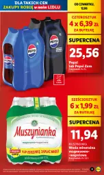 Gazetka promocyjna Lidl - GAZETKA - Gazetka - ważna od 14.06 do 14.06.2025 - strona 9 - produkty: Mus, Pepsi, Muszynianka, Woda mineralna, Woda, Magnez