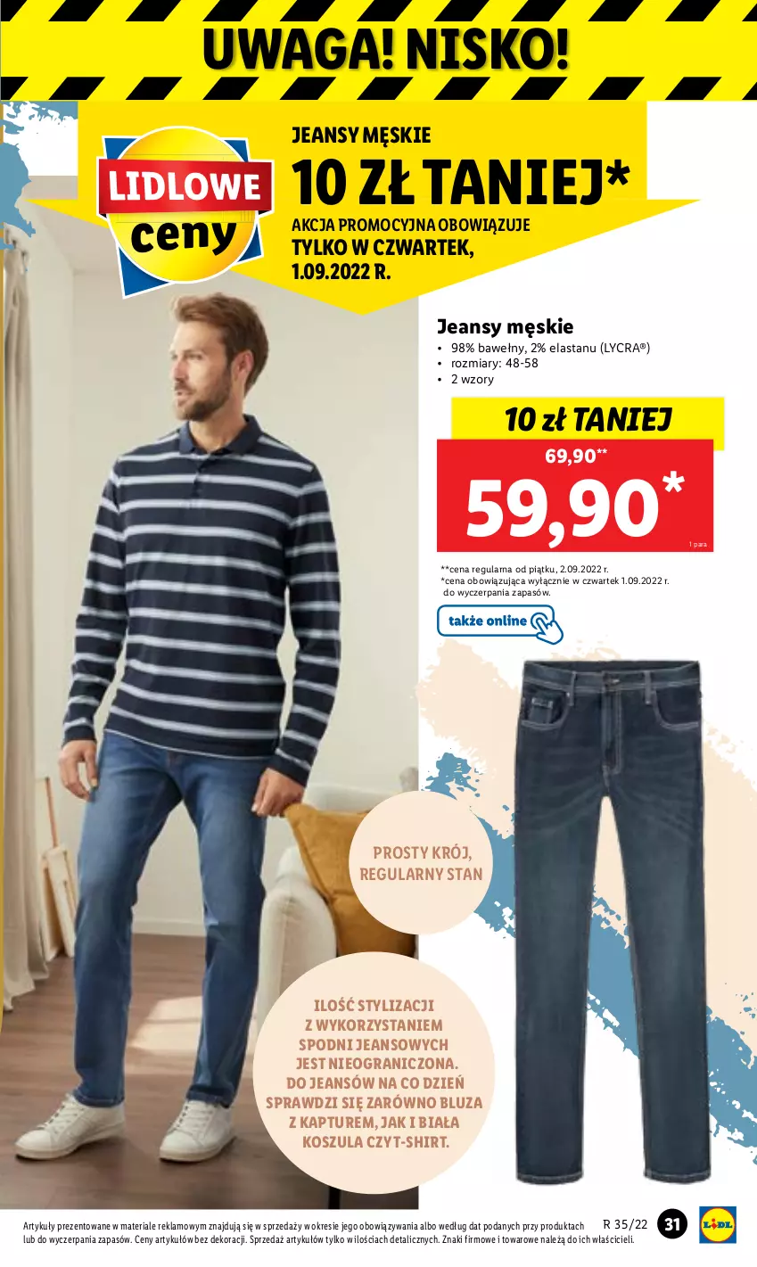 Gazetka promocyjna Lidl - GAZETKA - ważna 29.08 do 03.09.2022 - strona 33 - produkty: Bluza, Bluza z kapturem, Gra, Kosz, Koszula, T-shirt, Waga