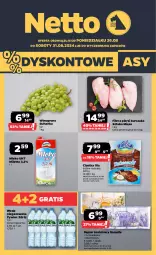 Gazetka promocyjna Netto - Artykuły spożywcze - Gazetka - ważna od 31.08 do 31.08.2024 - strona 1 - produkty: Kurczak, Ciastka, Rum, Gra, Papier, Filet z piersi kurczaka, Papier toaletowy, Woda niegazowana, Woda, Wino, Mleko