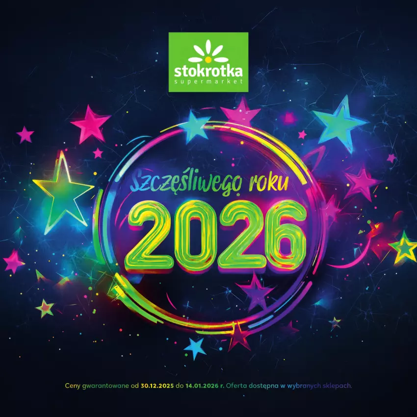 Gazetka promocyjna Stokrotka - Katalog Sylwester! - ważna 30.12.2025 do 14.01.2026 - strona 1