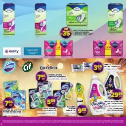 Gazetka promocyjna Stokrotka - Katalog Sylwester! - Gazetka - ważna od 14.01 do 14.01.2026 - strona 34 - produkty: Domestos, Warzywa, Cif, Coccolino, Mleczko, Kostka do wc, Podpaski, Owoce, Wkładki, Kapsułki do prania, Mięso