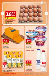 Gazetka promocyjna Auchan - Gazetka TANIE zakupy Supermarket Auchan - Gazetka - ważna od 23.08 do 23.08.2023 - strona 6 - produkty: Ser, Jaja, Serek, Mimolette, Mleko mikrofiltrowane, Kubek, Jaja z wolnego wybiegu, Mleko