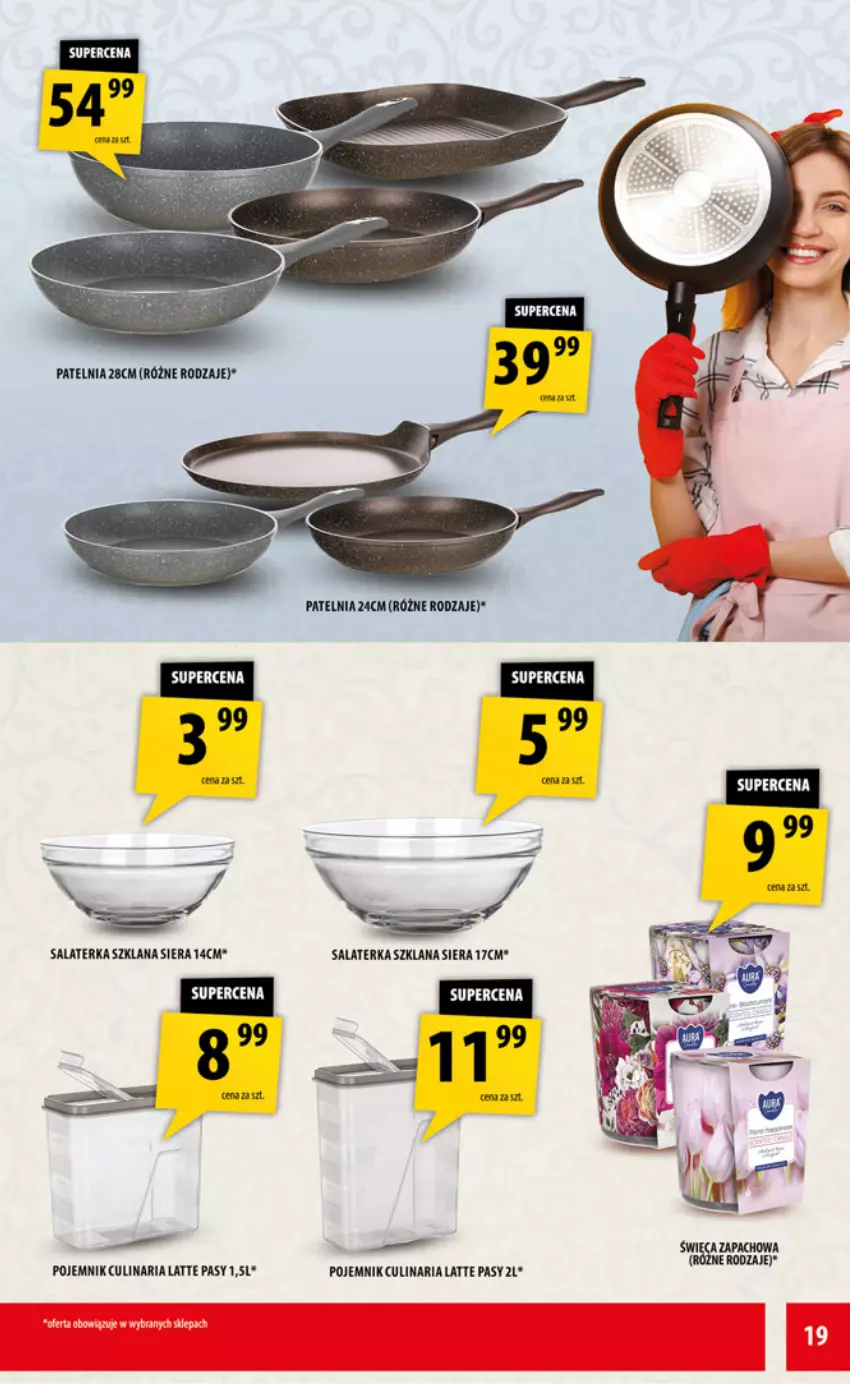 Gazetka promocyjna Arhelan - Gazetka - ważna 13.02 do 22.02.2026 - strona 19 - produkty: LANA, Patelnia, Pojemnik, Salaterka