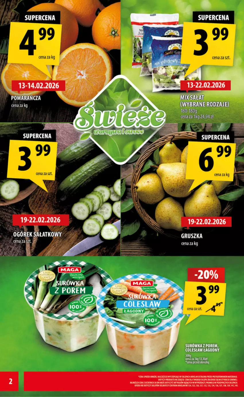Gazetka promocyjna Arhelan - Gazetka - ważna 13.02 do 22.02.2026 - strona 2 - produkty: Fa