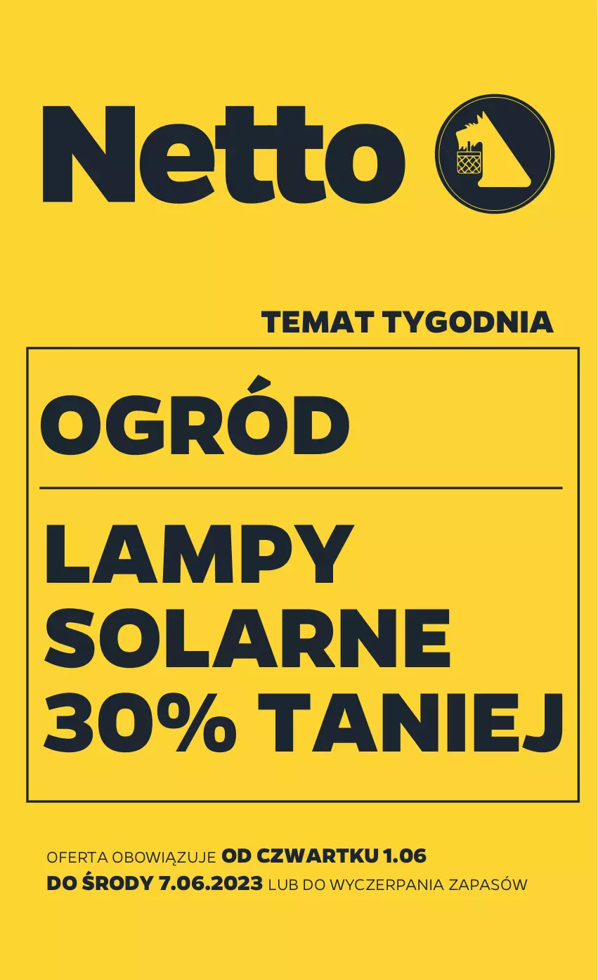 Gazetka promocyjna Netto - Akcesoria i dodatki - ważna 01.06 do 07.06.2023 - strona 1 - produkty: Ogród