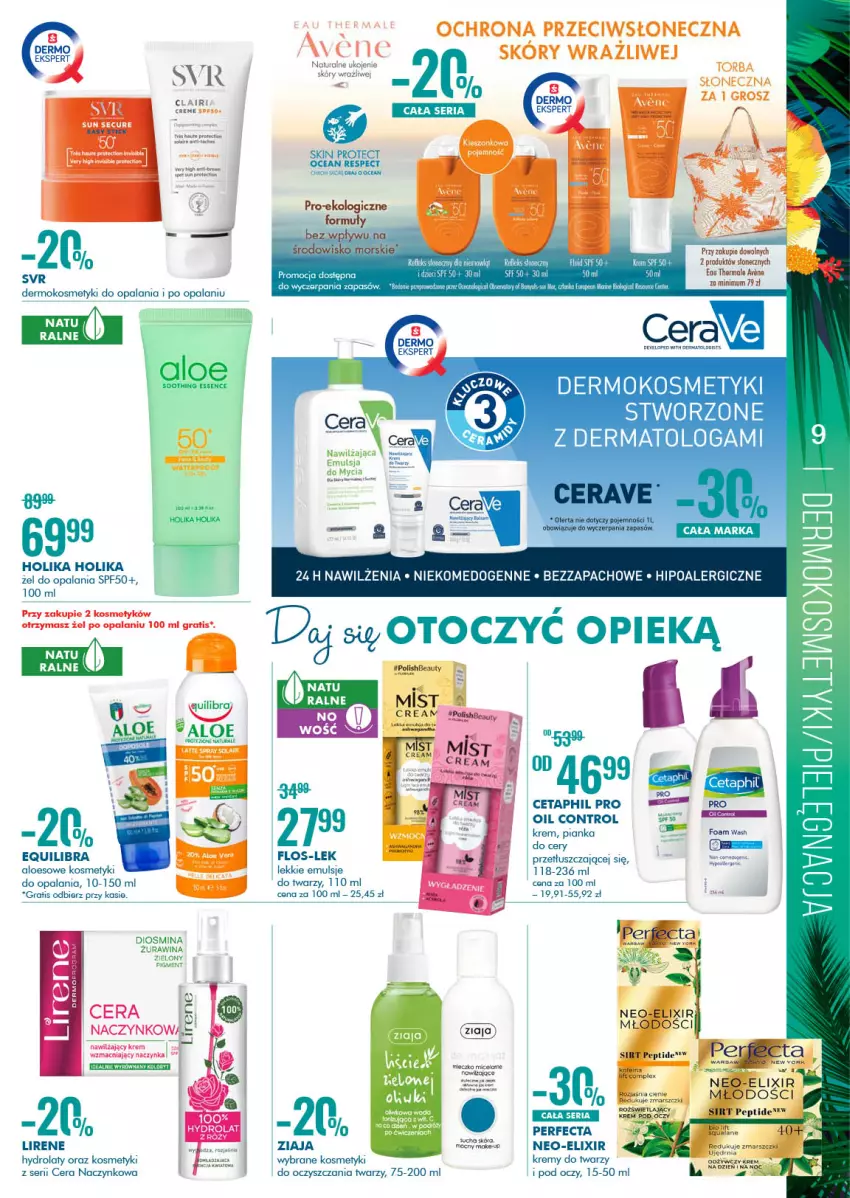 Gazetka promocyjna Super Pharm - Gazetka - ważna 15.07 do 28.07.2021 - strona 9 - produkty: Cetaphil, Control, Fa, Feta, Gra, Holika Holika, Hydrolat, Lirene, Mars, Ser, SVR, Ziaja